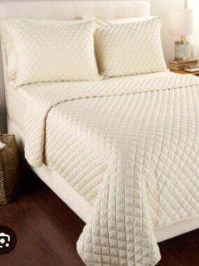 Northern Nights Cotton Sateen Quilt & Sham Set- Queen